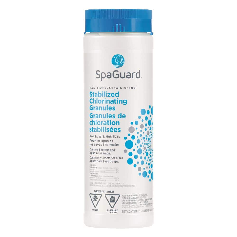 spaguard, chlorine, stlawrencepools, chlorine granules